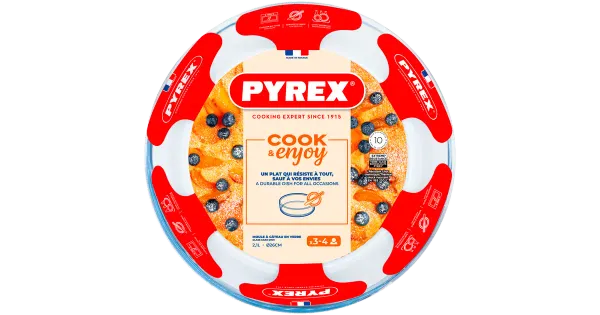 Koogivorm Pyrex Bake/Enjoy 26 cm, klaas