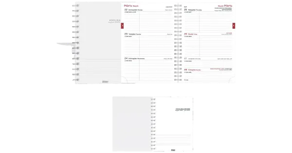 Koolikalender spirex sisu