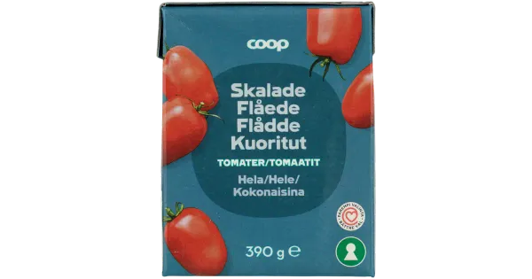KOORITUD TOMATID TOMATIMAHLAS 390G