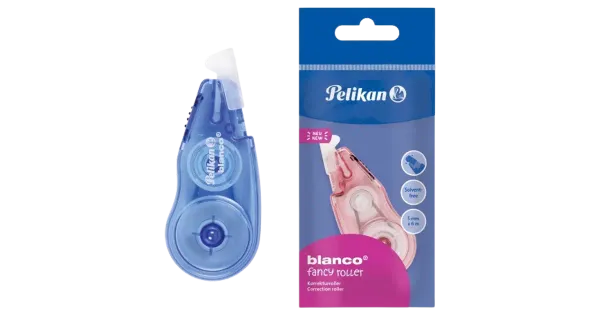 Korrektuurilint, blanco fancy roller, 5 mm x 8 m, segu