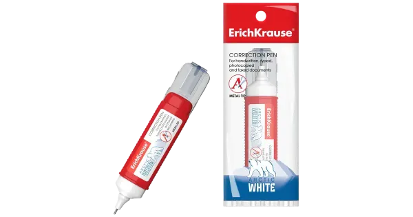 Korrektuurpliiats arctic white, 12 ml