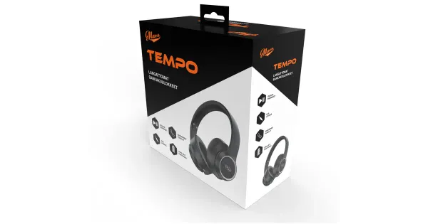 Kõrvaklapid Macs Tempo BT must