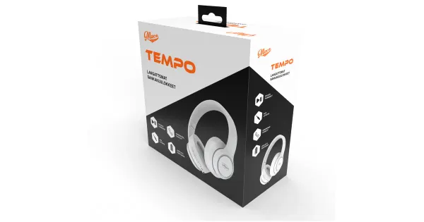 Kõrvaklapid Macs Tempo BT valge