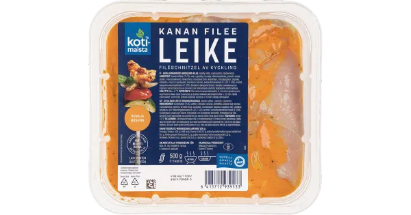 Kotimaista broilerifileelõigud meemarinaadis 500g