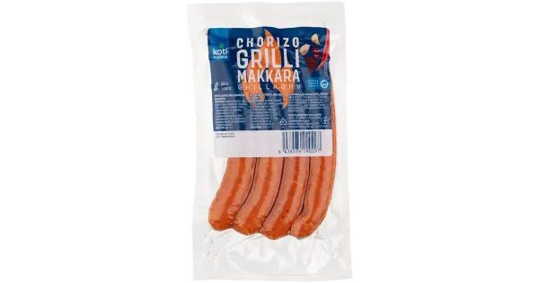 Kotimaista grillvorst chorizo 250 g