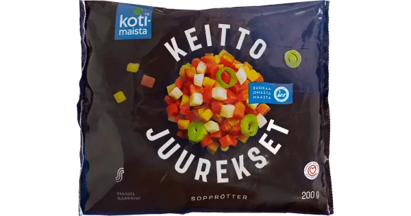 Kotimaista Juurviljasegu Suppidele 200 g