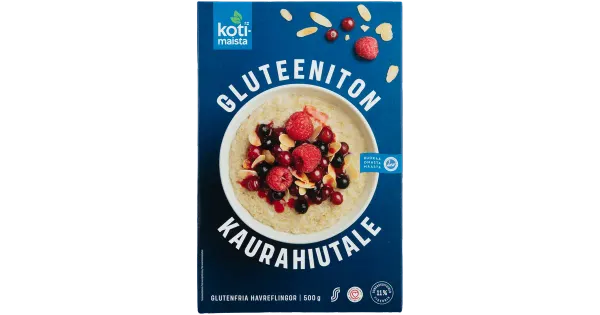 Kotimaista kaerahelbed 500 g, gluteenivaba