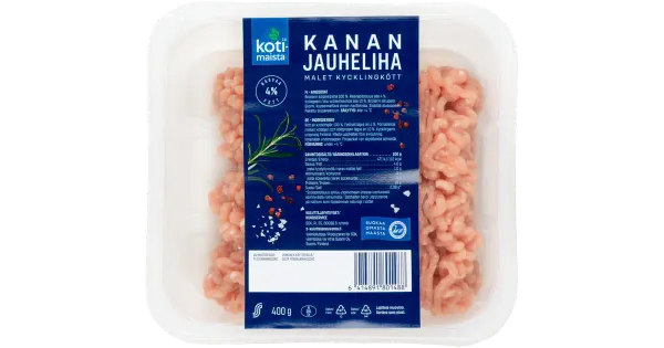 Kotimaista Kanahakkliha 4% 400G