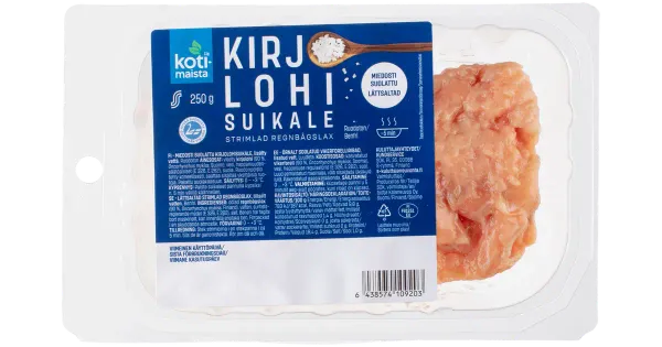 Kotimaista Kergelt Soolat Vikerforelli Ribad 250G