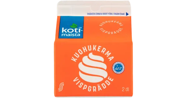 Kotimaista kõrgpastöriseeritud vahukoor 200ml
