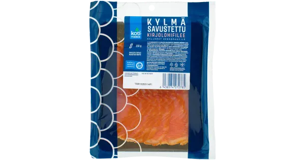 Kotimaista külmsuitsu vikerforelliviil 150 g