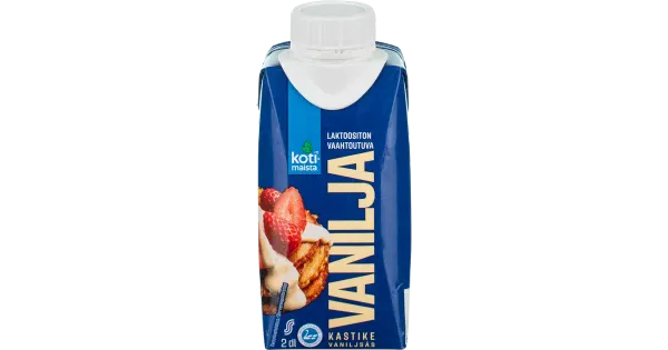 Kotimaista laktoosivaba vanillikaste, 200 ml