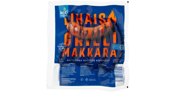 Kotimaista liharikas grillvorst 400 g