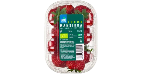 Kotimaista Mahe Maasikad 250g