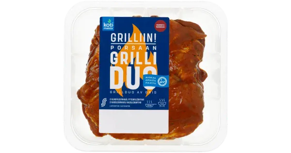 Kotimaista Marinaadis sealiha grilliduo, kg