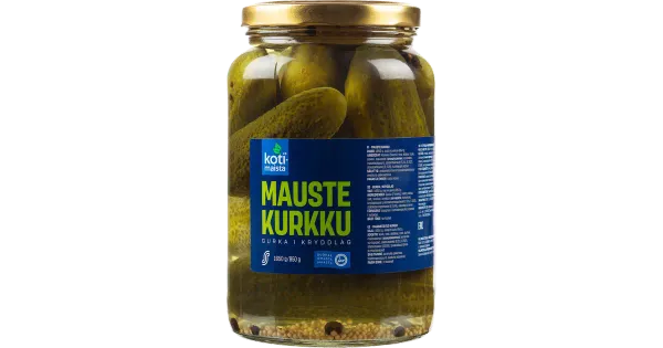 Kotimaista marineeritud kurgid 1650 g