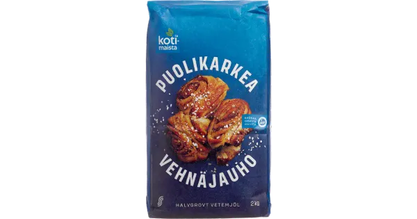 Kotimaista nisujahu 2 kg