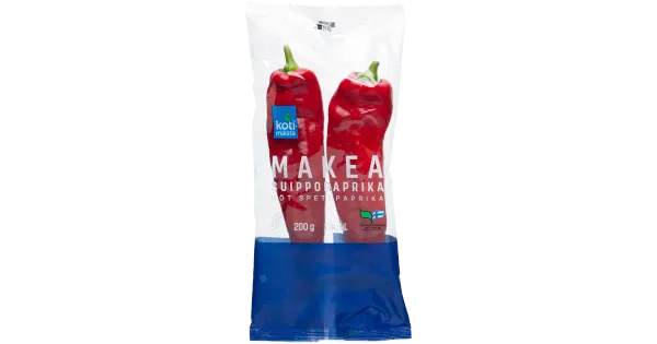 Kotimaista piklik paprika I klass 200g