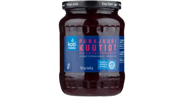 Kotimaista punapeedi kuubikud soolvees 710 g/440 g