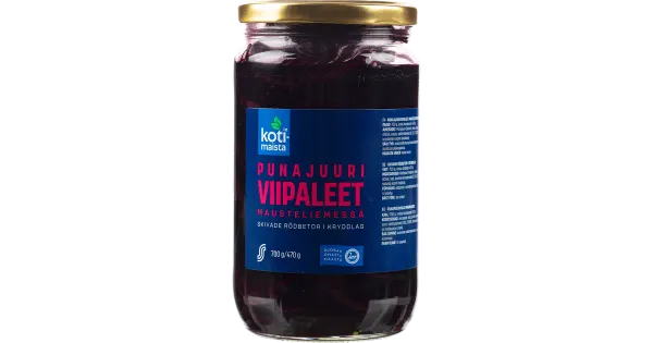 Kotimaista punapeedi viilud 700/470 g