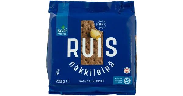 Kotimaista rukkinäkileib 230g