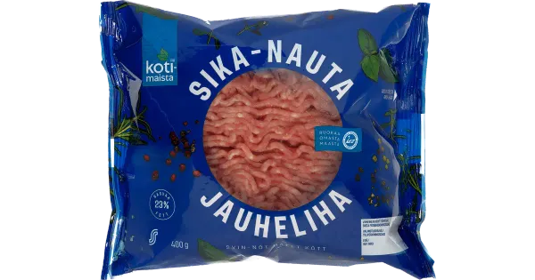 Kotimaista Sea-Ja Veisehakkliha 23% 400G