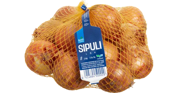 Kotimaista sibul pakitud 1kg