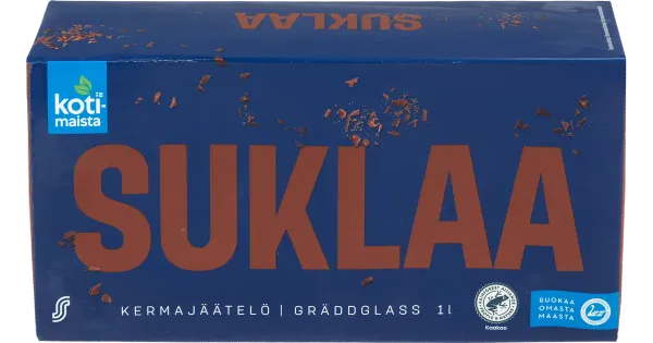 Kotimaista Šokolaadijäätis 1 l