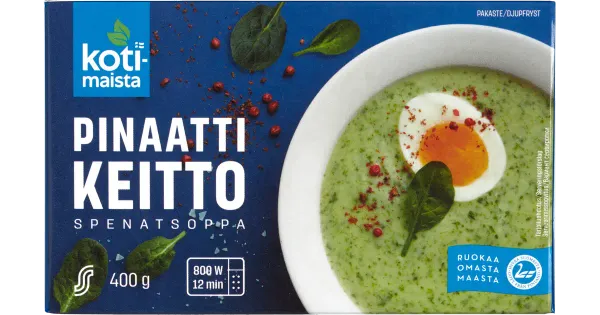Kotimaista Spinatisupp 400 g