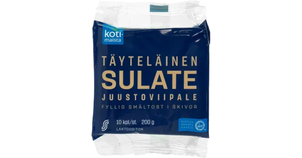 Kotimaista sulajuustuviilud, 200 g