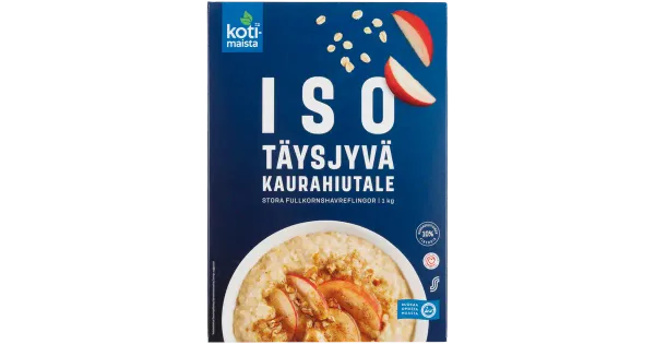 Kotimaista suured täisterakaerahelbed 1kg