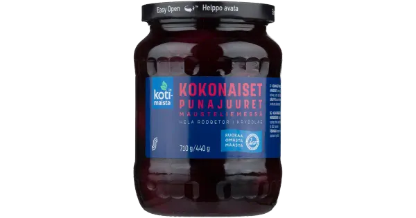 Kotimaista terved punapeedid marinaadis 700 g