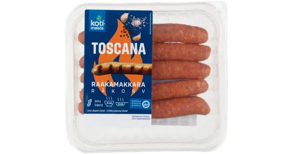 Kotimaista Toscana toorvorst 240 g