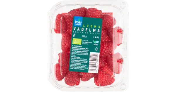 Kotimaista Vaarikas 125 g MAHE
