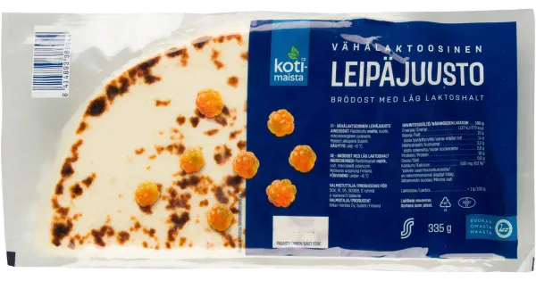 Kotimaista väikese laktoosisisaldusega lapi juust 335g