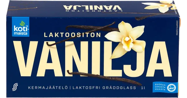 Kotimaista Vanillijäätis 1 l