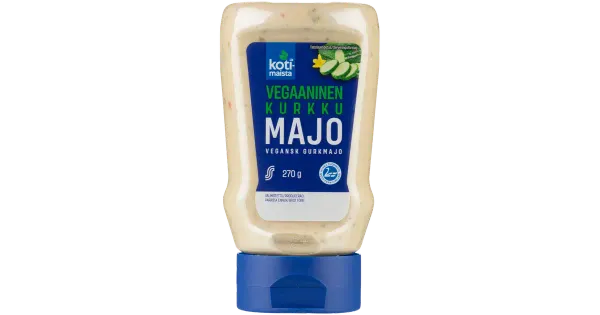 Kotimaista Vegan kurgimajonees 270g