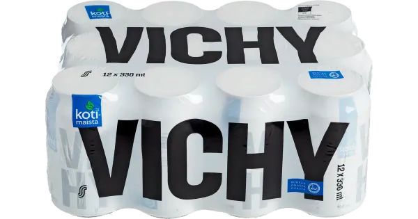 Kotimaista Vichy mineraalvesi 12x330ml