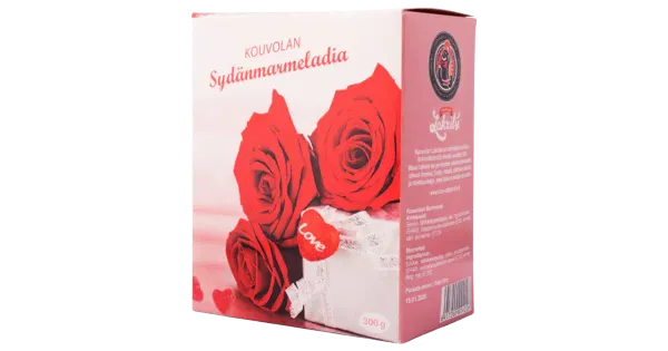 Kouvolan Lakritsi marmelaadi südamed 300g