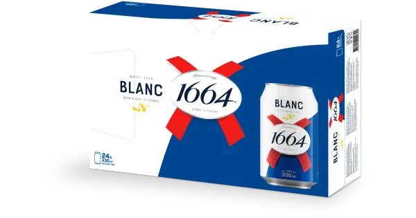 Kronenbourg 1664 Blanc õlu 5%vol 24x330 ml kohver