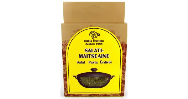 Kubja salatimaitseaine kubija ürditalu 35 g