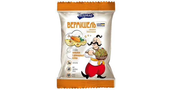 Kuhovar kanalihamaitselise puljongiga kiirnuudlid 60g