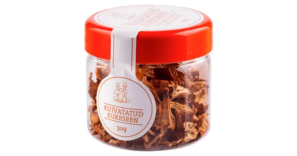 Kuivatatud kukeseened 30g