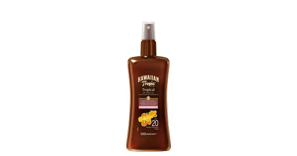 Kuivõli Hawaiian Tropic päevituseks kookos&guava SPF20 medium 200ml