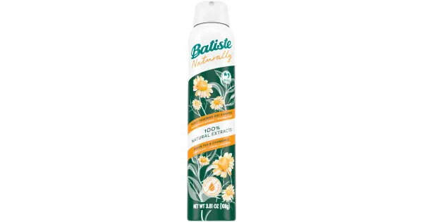 Kuivšampoon Batiste Naturally rohelise tee&kummeli 200ml