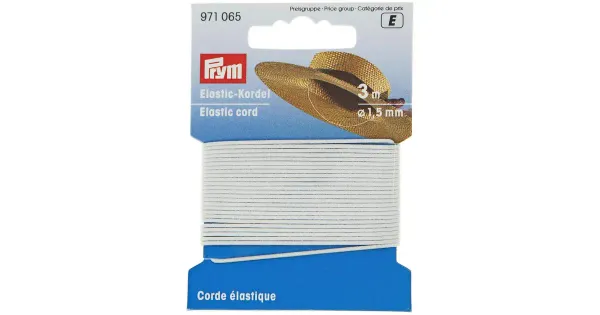 Kumminöör 15mm/3 m valge