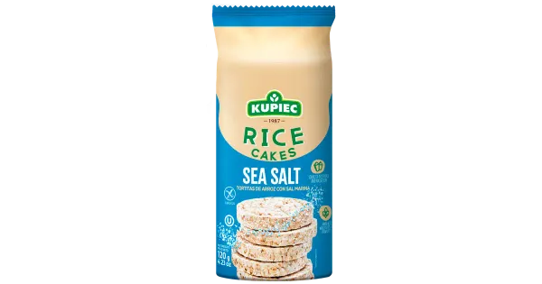 Kupiec riisivahvlid meresoolaga 120 g
