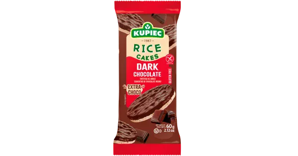Kupiec riisivahvlid tumeda shokolaadiga 60g