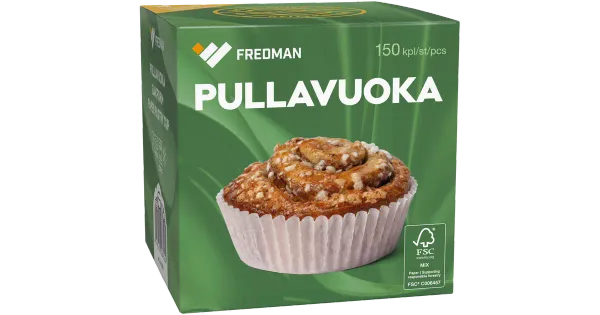 Küpsetusvormis Fredman 150tk