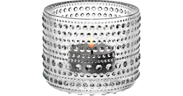 Küünlalühter Kastehelmi 64mm läbipaistev
